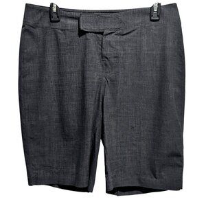 Lululemon Mens Shorts 34x10" Gray Black Studio Hybrid Unlined Lightweight